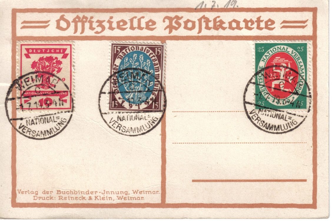 Offizielle_Postkarte_Weimarer_Nationalversammlung